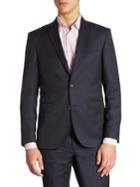 Saks Fifth Avenue Modern Basic Wool Suit Jacket