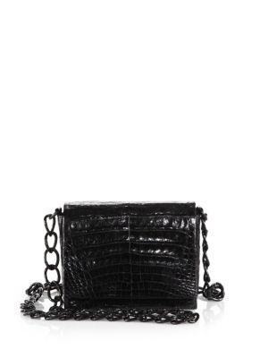 Nancy Gonzalez Small Crocodile Crossbody Bag
