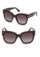 Tom Ford 55mm Beatrix Square Sunglasses