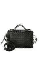Tod's Quilted Leather Box Shoulder Bag