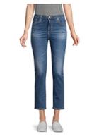 Ag Isabelle Straight Cropped Jeans