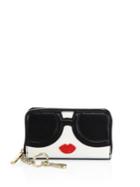 Alice + Olivia Stace Face Small Leather Wallet