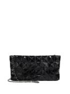 Bao Bao Issey Miyake Prism Basic Faux Patent Leather Chain Shoulder Bag