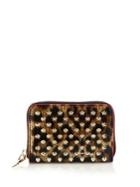 Christian Louboutin Panettone Spiked Leopard-print Coin Purse