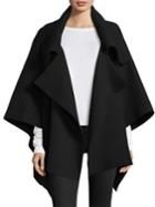 Burberry Military Collar Cashmere Poncho