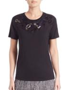 Sonia By Sonia Rykiel Embroidered Roundneck Tee