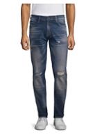 Prps Distressed Mid-rise Skinny Jeans