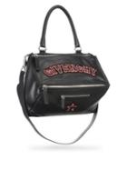 Givenchy Pandora Logo Leather Shoulder Bag