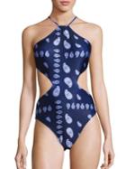Suboo One-piece Drifter Diamond Cutout Swimsuit