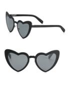 Saint Laurent Sl 196 53mm Lou Lou Heart-shaped Sunglasses