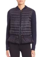 Moncler Maglione Knit Puffer Cardigan