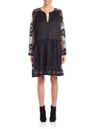 See By Chloe Long Sleeve Lace Dress