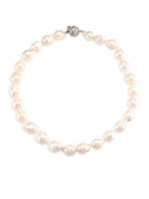 Kenneth Jay Lane Baroque Pearl Collar Necklace