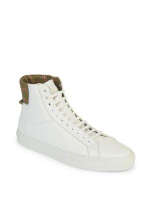 Givenchy High-top Leather Sneakers