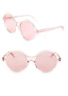 Celine Winter Cl40051i 58mm Transparent Round Sunglasses
