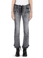 Ben Taverniti Unravel Project Lace-up Jeans