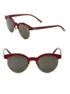 Oliver Peoples Ezelle 51mm Round Sunglasses