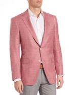 Saks Fifth Avenue Collection By Samuelsohn Classic-fit Herringbone Sportcoat