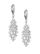Adriana Orsini Leia Swarovski Crystal Silvertone Drop Earrings