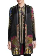 Etro Silk Floral Vest