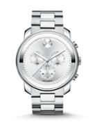 Movado Bold Stainless Steel Chronograph Bracelet Watch