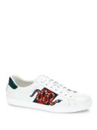 Gucci New Ace Snake Lace-up Sneakers