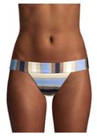 Pilyq Cancun Striped Bikini Bottom