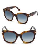Tom Ford Eyewear 50mm Beatrix Square Sunglasses
