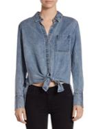 7 For All Mankind Denim Top