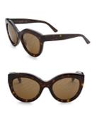 Balenciaga 54mm Cat Eye Sunglasses