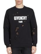 Givenchy Destroyed Logo Sweatshirt