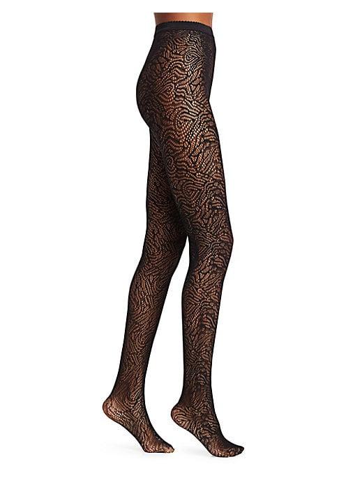 Wolford True Blossom Netted Tights