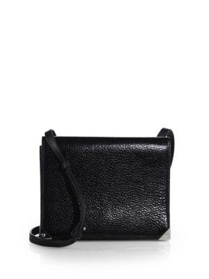 Alexander Wang Prisma Double Envelope Leather Shoulder Bag