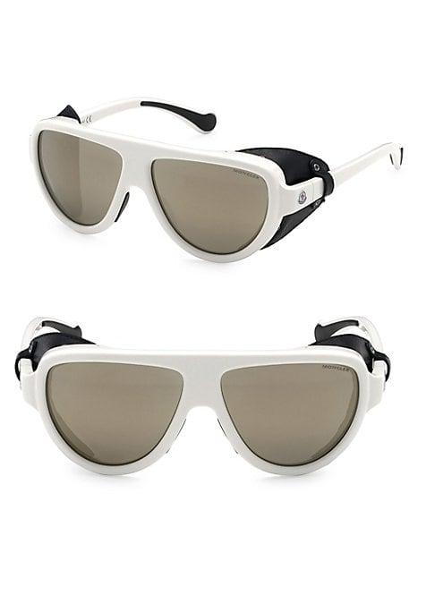 Moncler 57mm Shielded Sunglasses