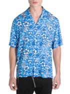 Dsquared2 Main Hawaiian Floral Print Shirt