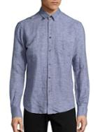 Vilebrequin Cajou Linen & Cotton Shirt