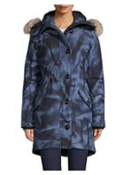 Canada Goose Rossclair Coyote Fur Trimmed Hooded Parka