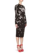 Givenchy Floral Jersey Dress