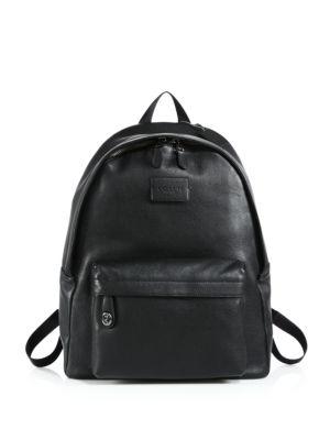 Coach Campus Pebbled Leather Backpack