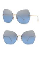 Dolce & Gabbana 64mm Butterfly Sunglasses