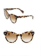 Oliver Peoples Dore, 51mm, Gradient Mirrored Cat Eye Sunglasses
