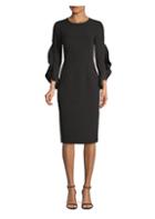 Milly Italian Cady Katia Sheath Dress