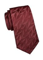 Emporio Armani Feather Jacquard Silk Tie