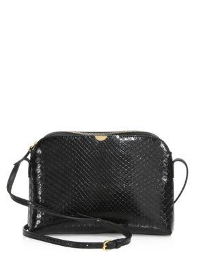 The Row Patent Leather Multi Pouch Crossbody Bag