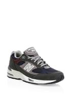 New Balance 991 Suede & Leather Sneakers