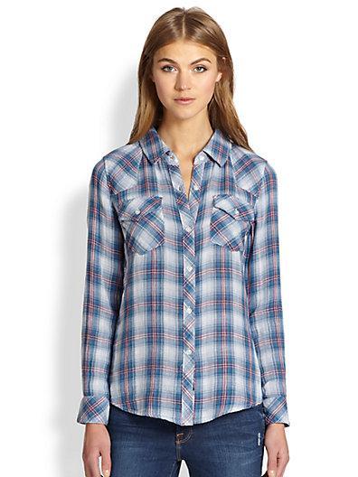 Rails Kendra Plaid Button-down Shirt