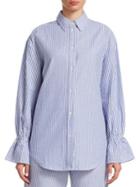 Emporio Armani Pin Striped Cotton Shirt