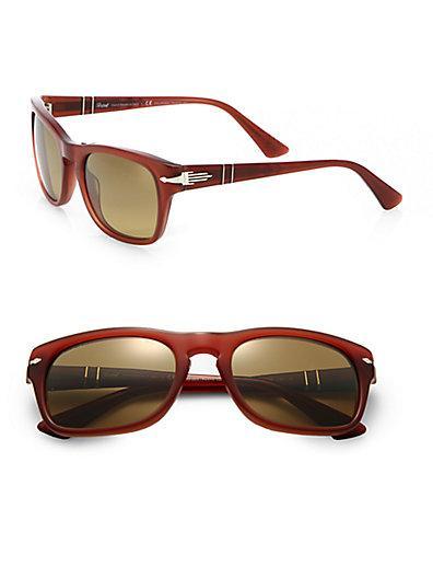 Persol 54mm Square Acetate Sunglasses