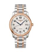 Longines Master Collection Stainless Steel & Rose Gold 40mm Automatic Watch