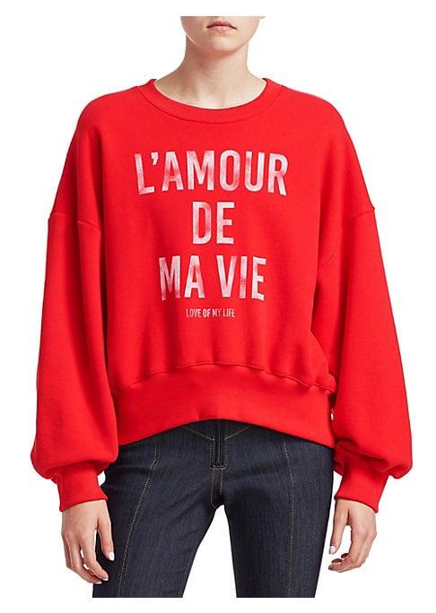 Cinq A Sept L'amour De Ma Vie Sweatshirt